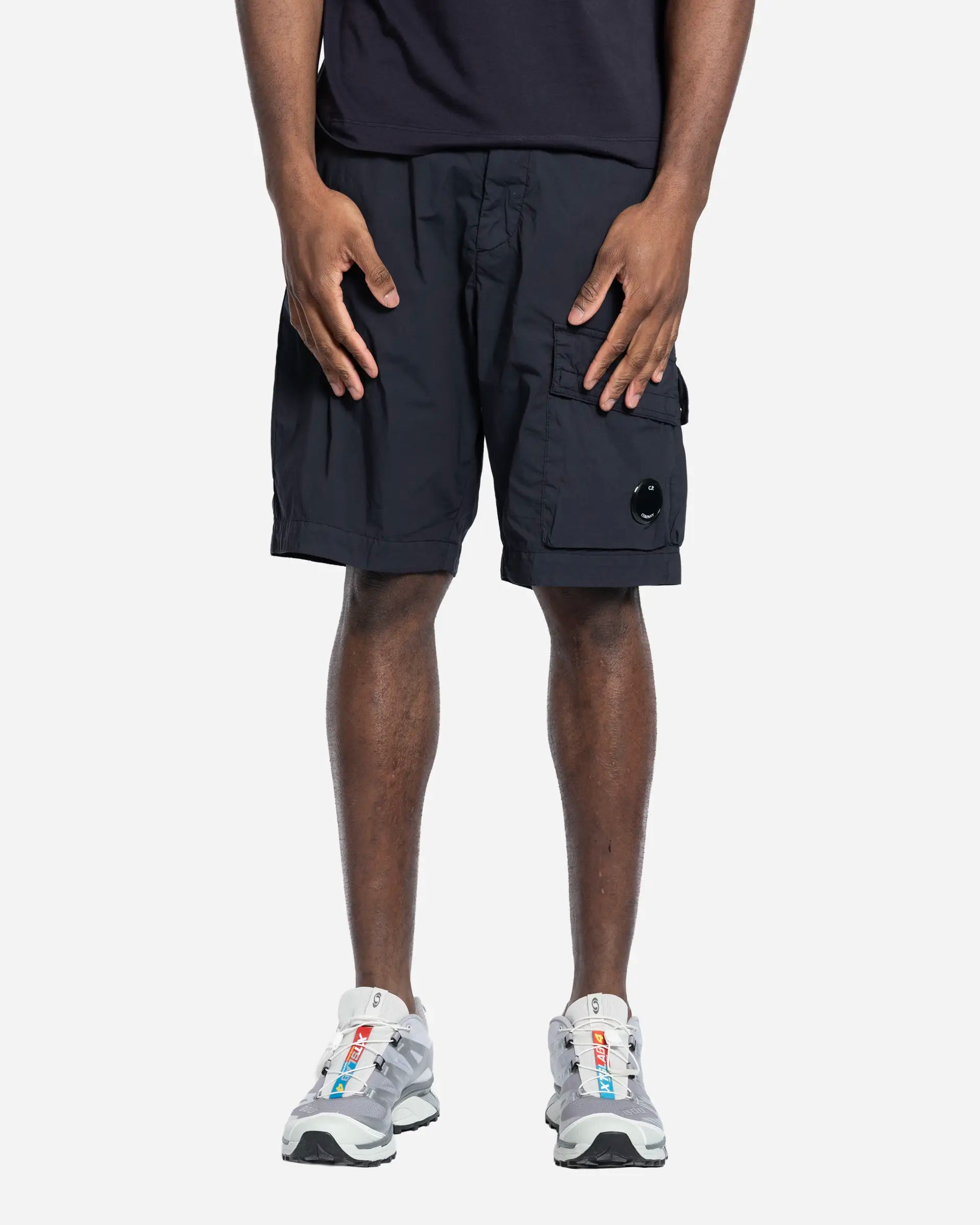 Short Cargo en Gabardine de Coton