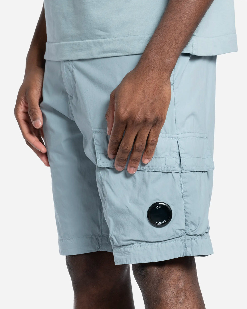 Short Cargo en Gabardine de Coton
