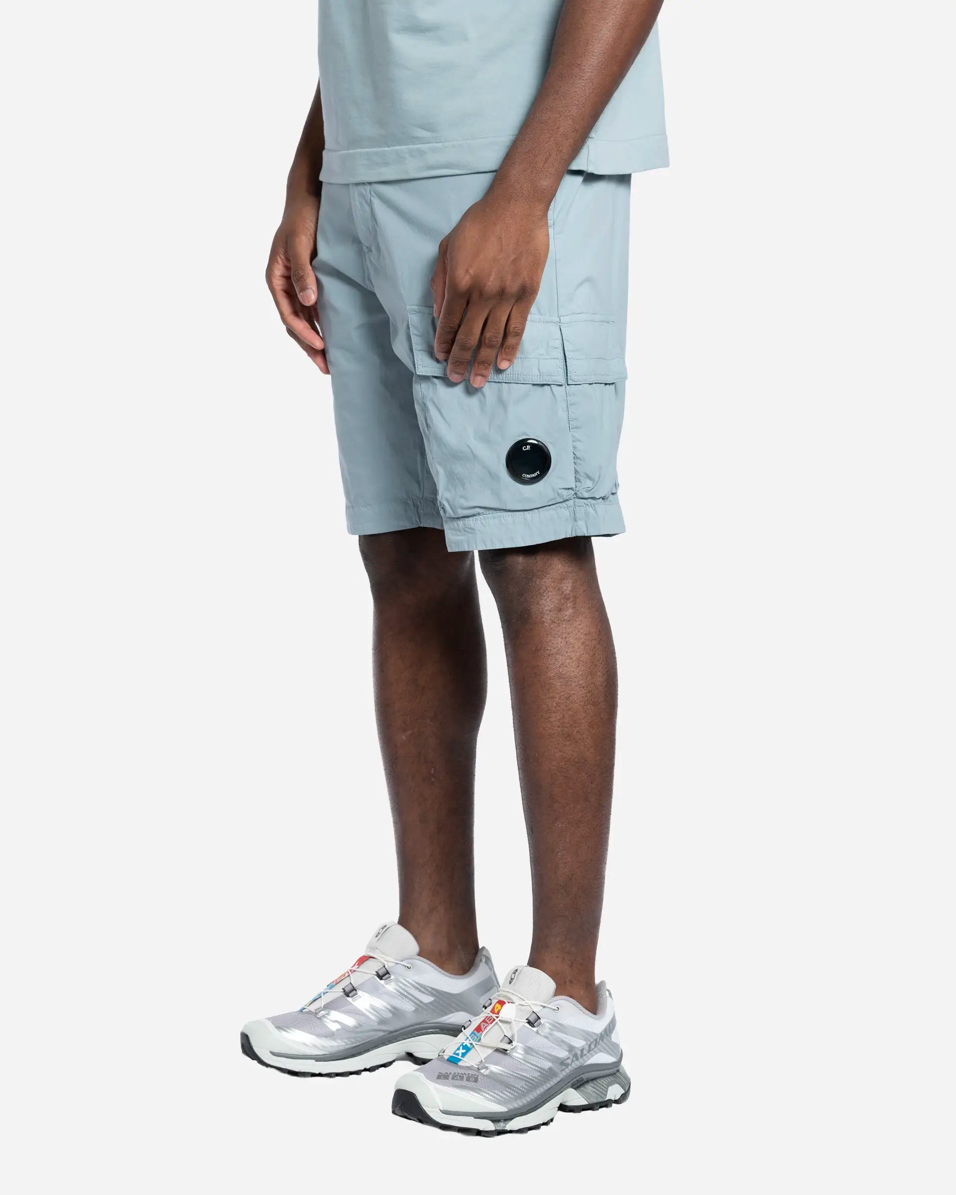 Short Cargo en Gabardine de Coton