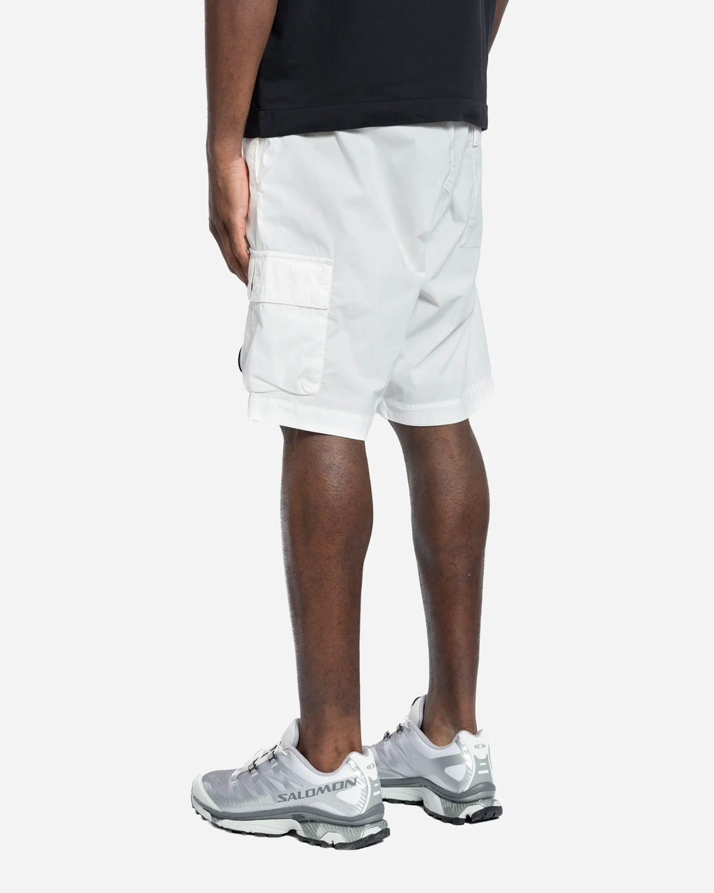 Short Cargo en Gabardine de Coton