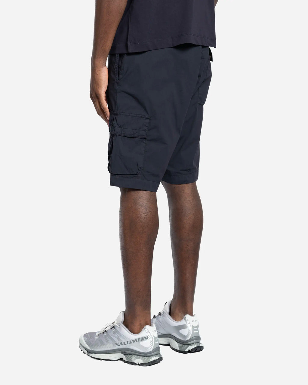 Short Cargo en Gabardine de Coton