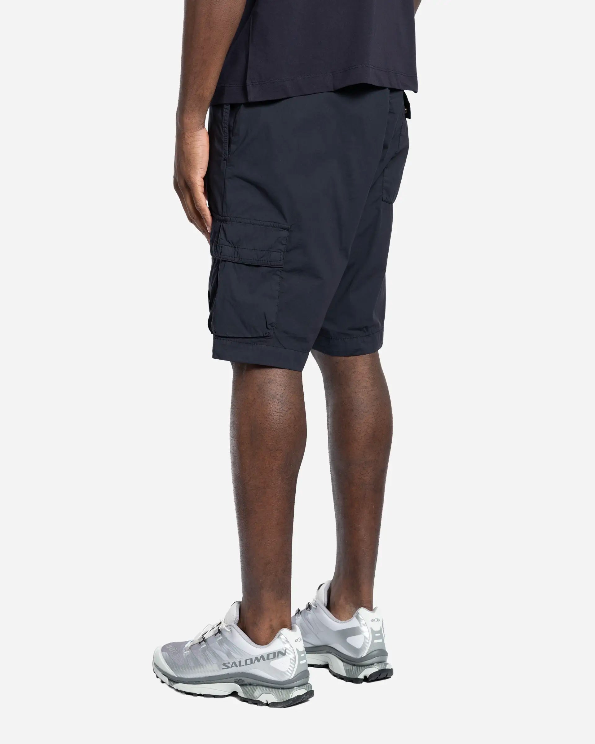 Short Cargo en Gabardine de Coton