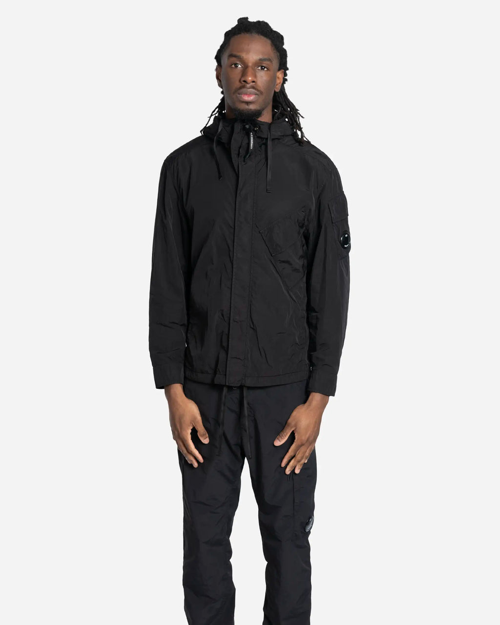Veste à Capuche en Nylon Chrome-R Lens