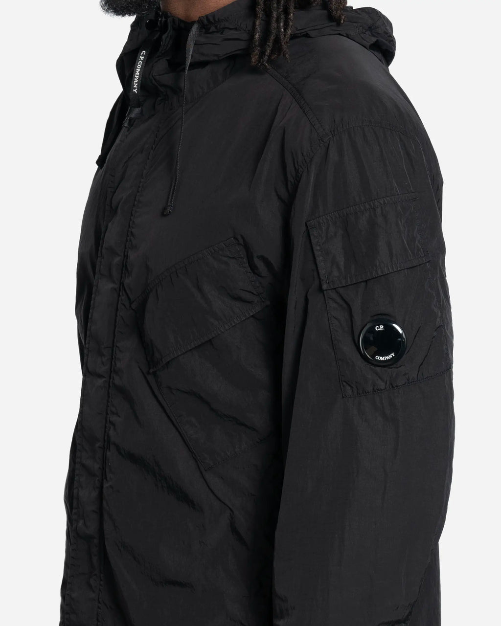 Veste à Capuche en Nylon Chrome-R Lens