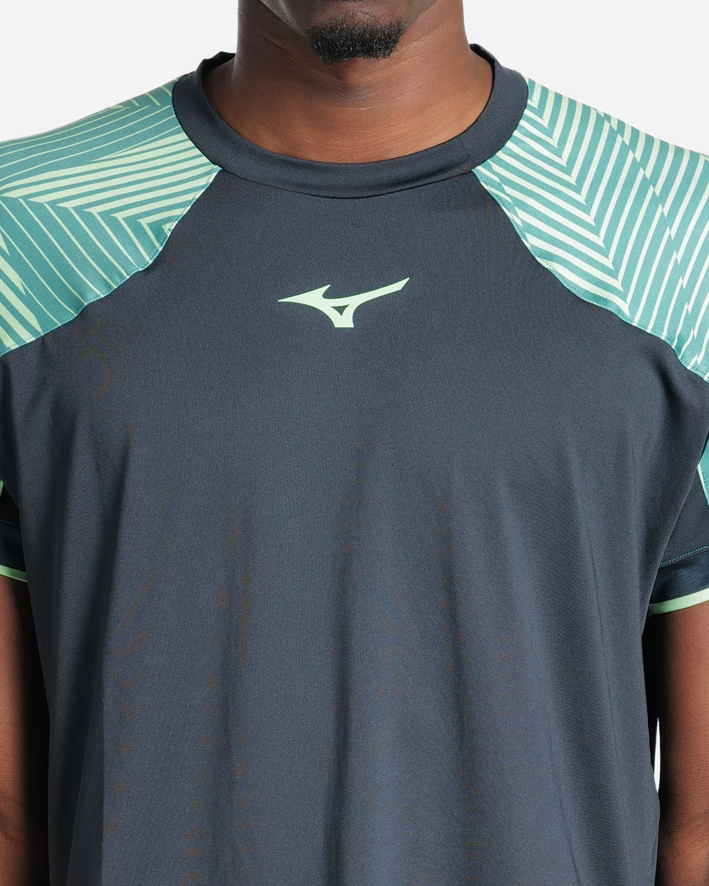 Tennis Shadow S/Sleeve Tee Black/Vert