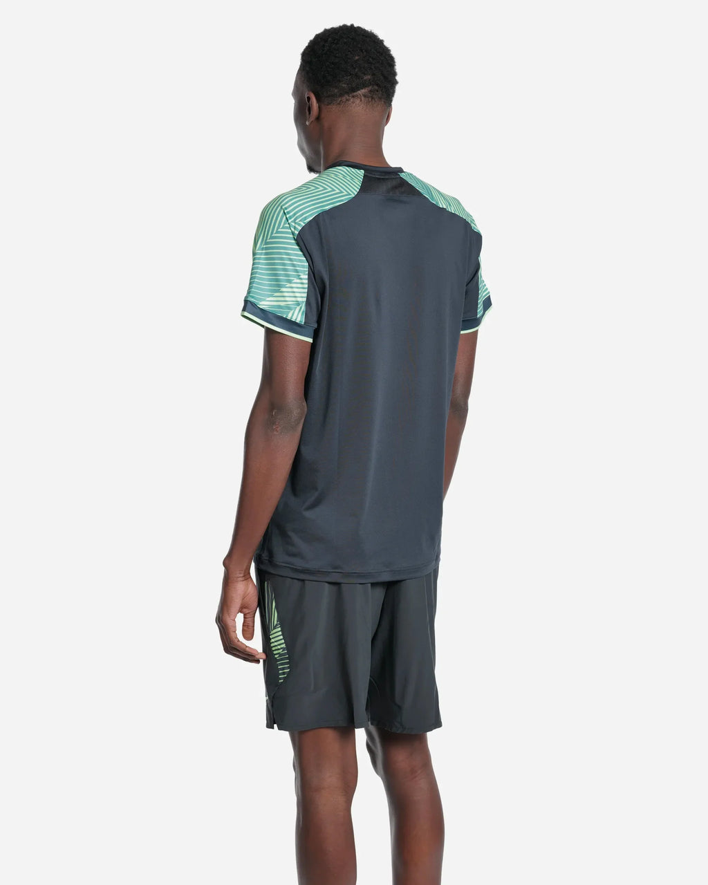 Tennis Shadow S/Sleeve Tee Black/Vert