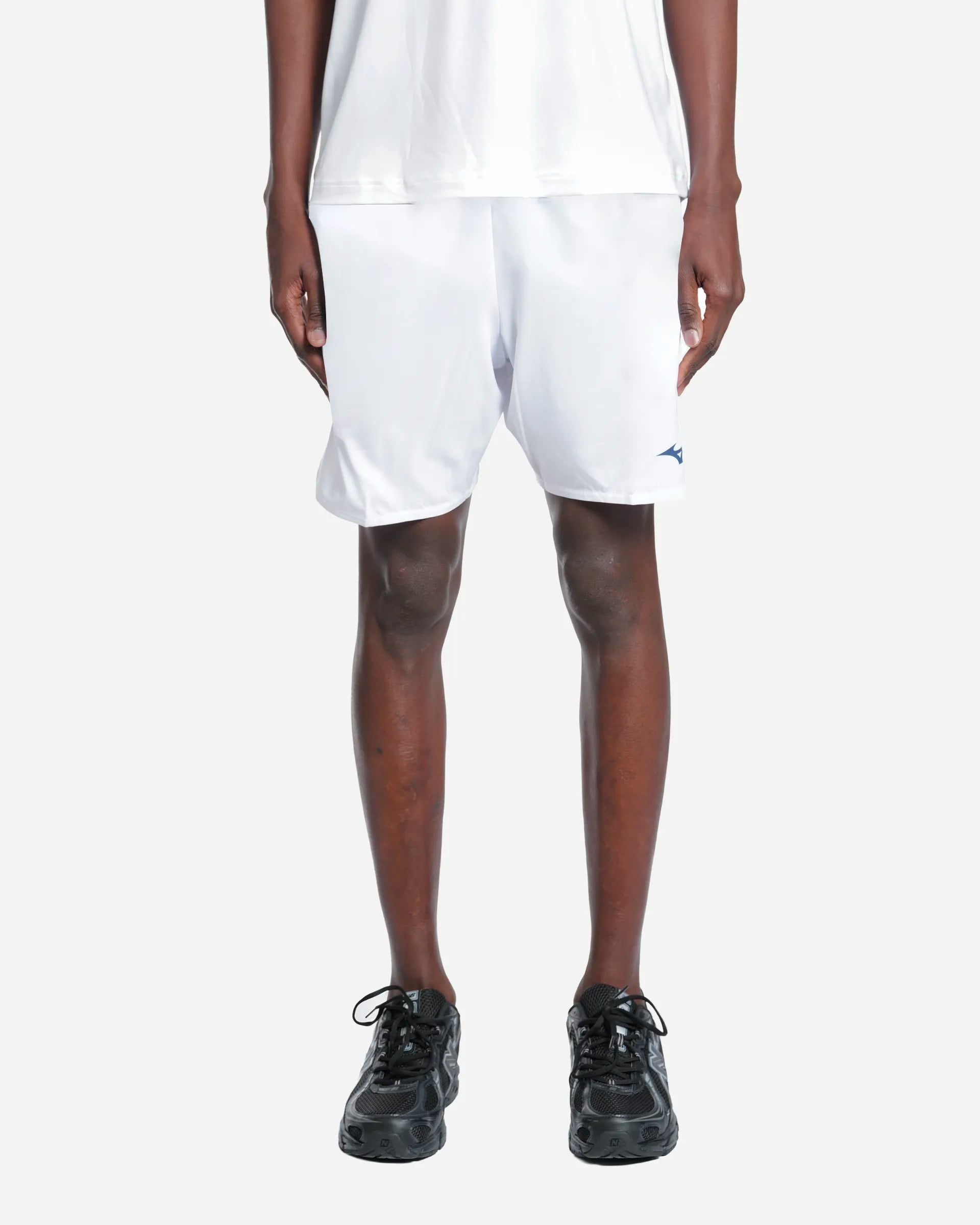 Tennis 7 Inches Amplify Short White/Bleu/Vert