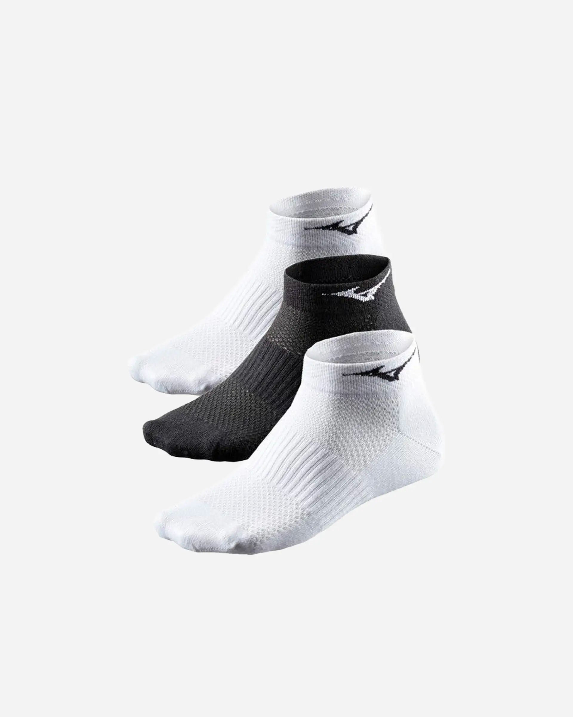 Lot de 3 Chaussettes Training Mid White/White/Black