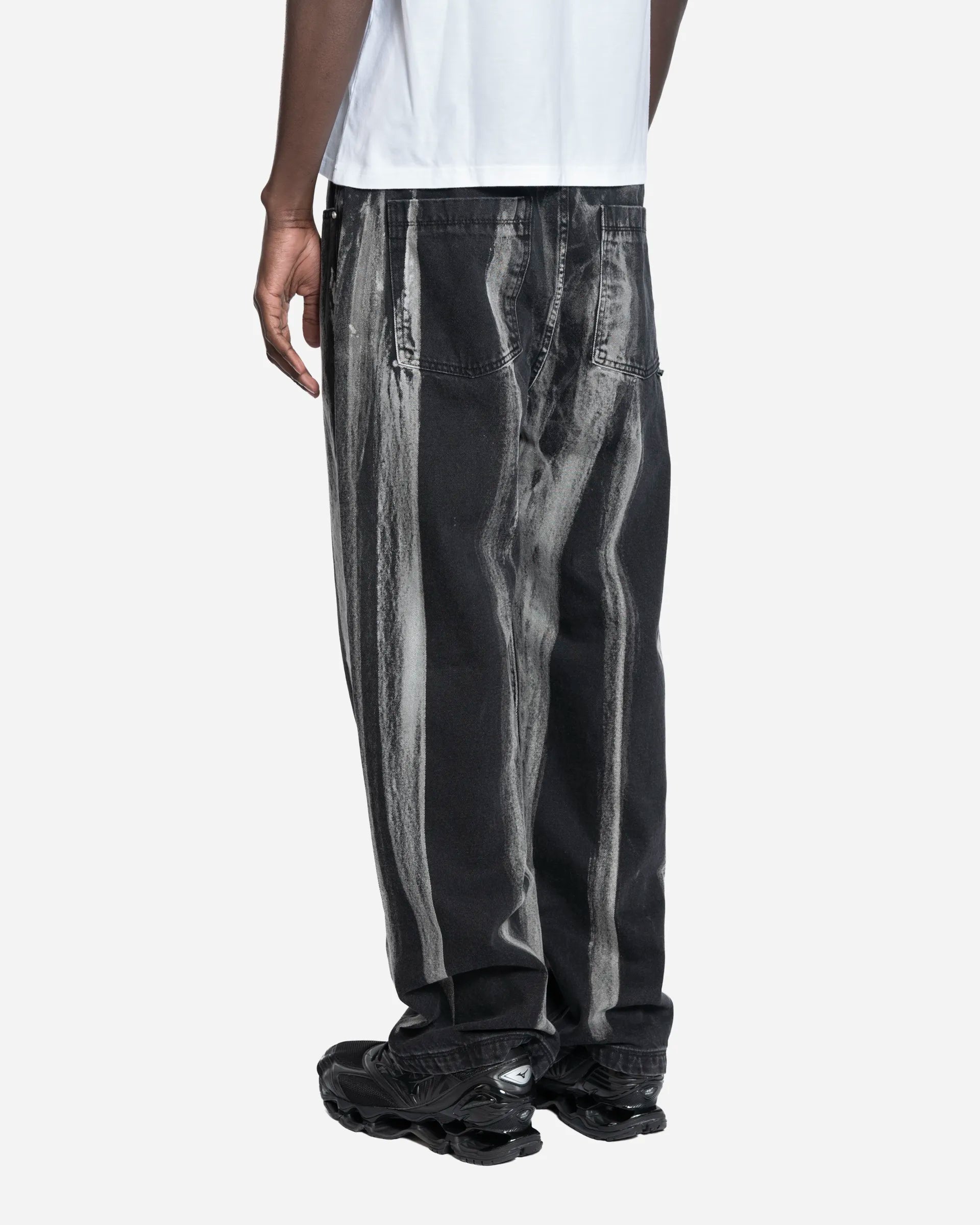 Pantalon en Denim Washed