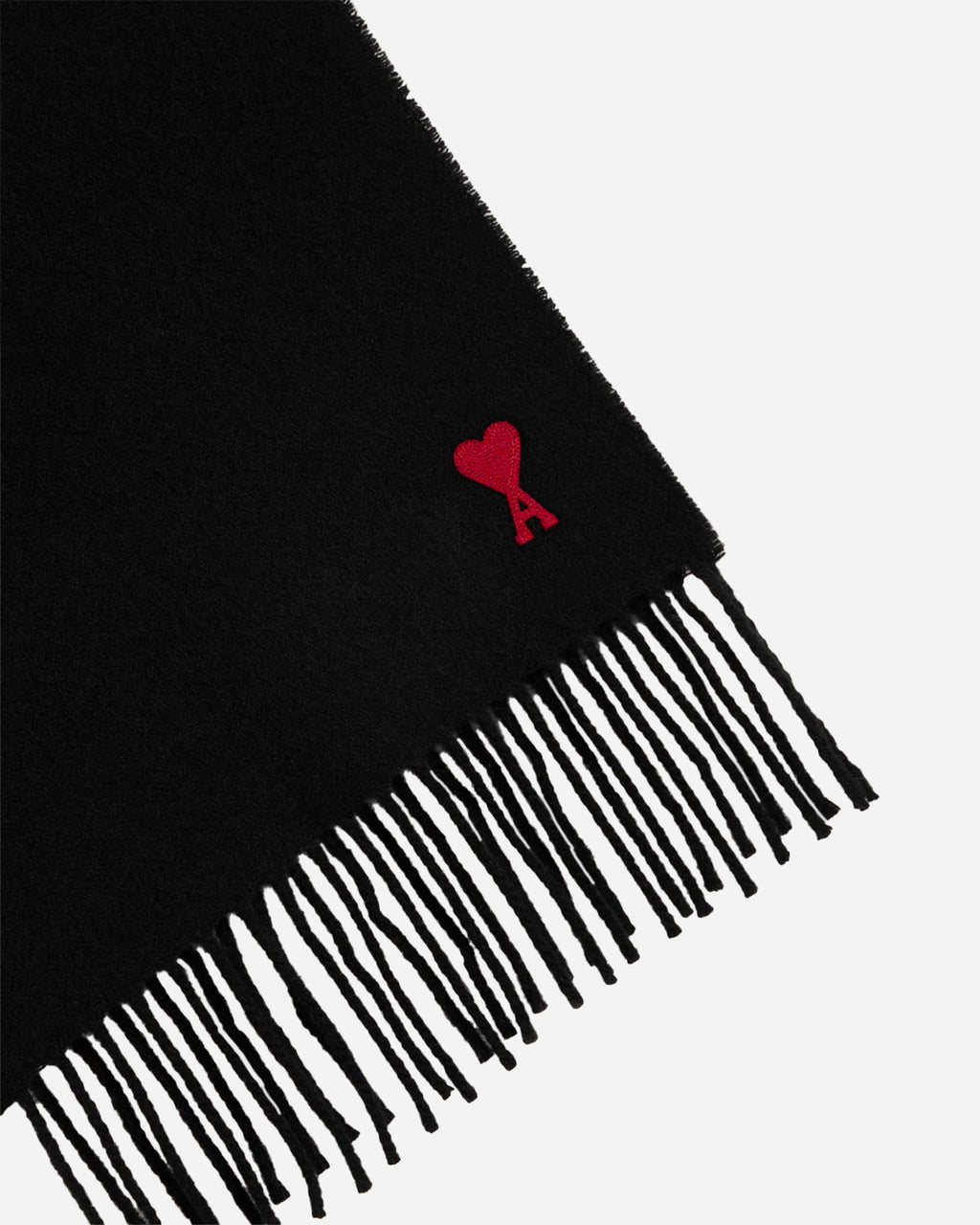 Écharpe Ami Paris Ami de Coeur Noire