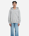 Hoodie Zippé Ami De Coeur En Coton Gris