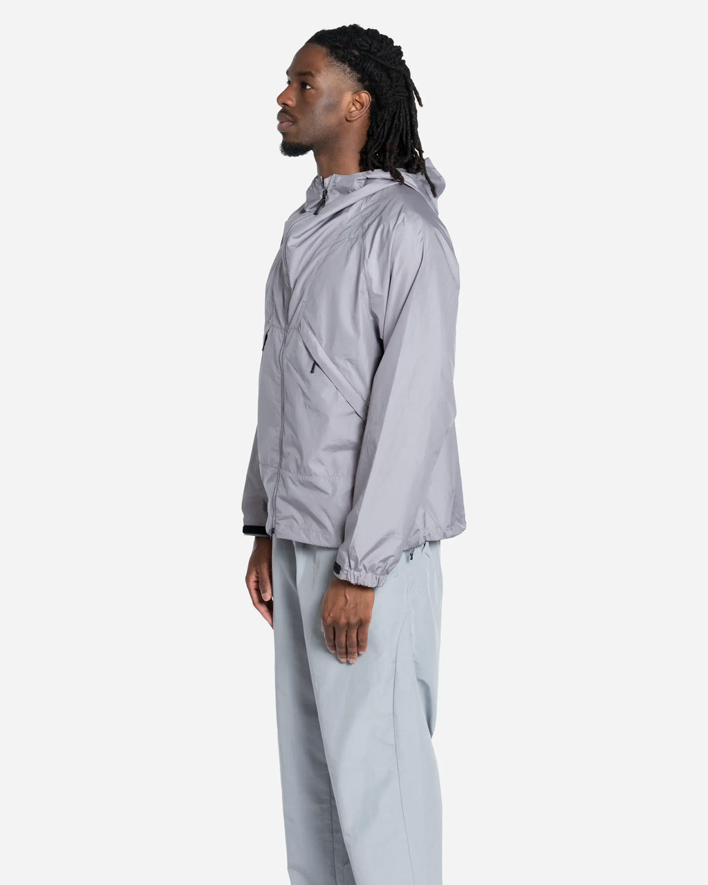 Rip-Stop Hooded Jacket
