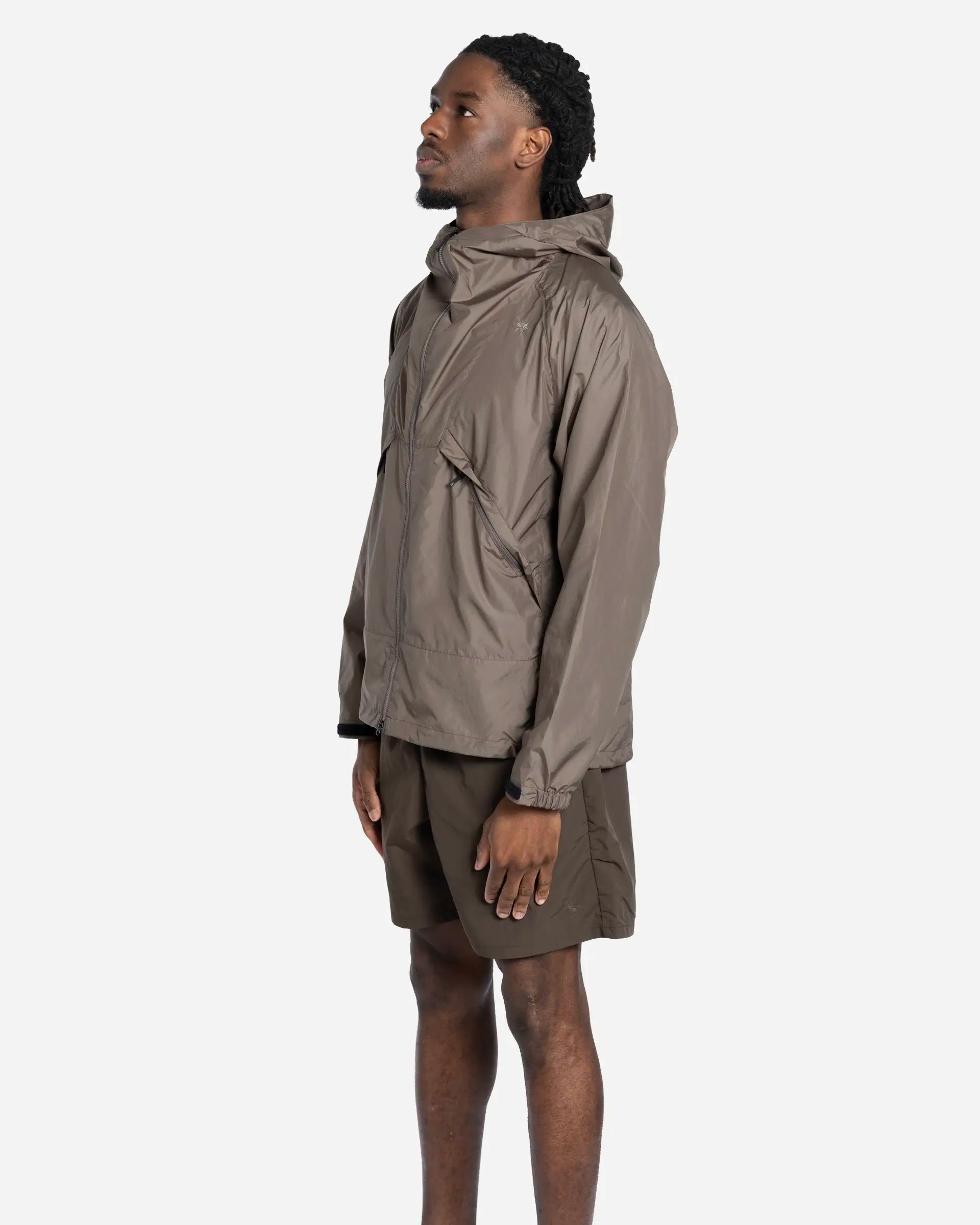 Rip-Stop Hooded Jacket