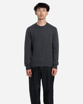 Pull Col Rond Ami de Coeur en Cachemire Anthracite