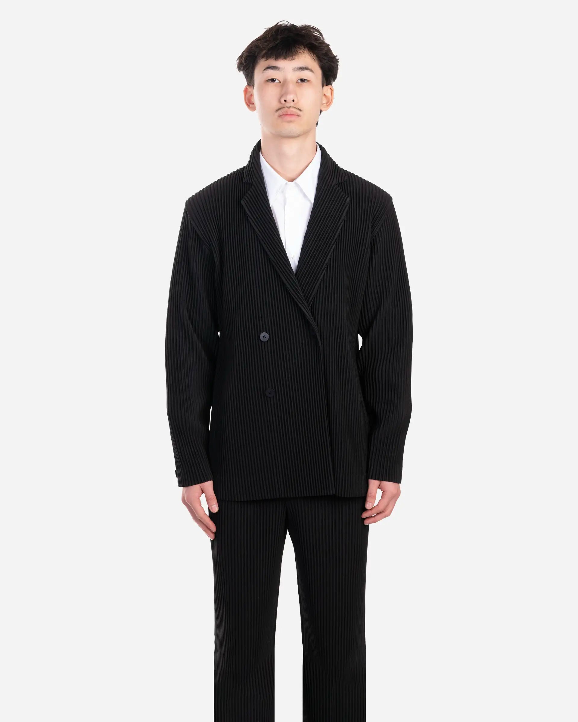 Veste Croisée Plissée