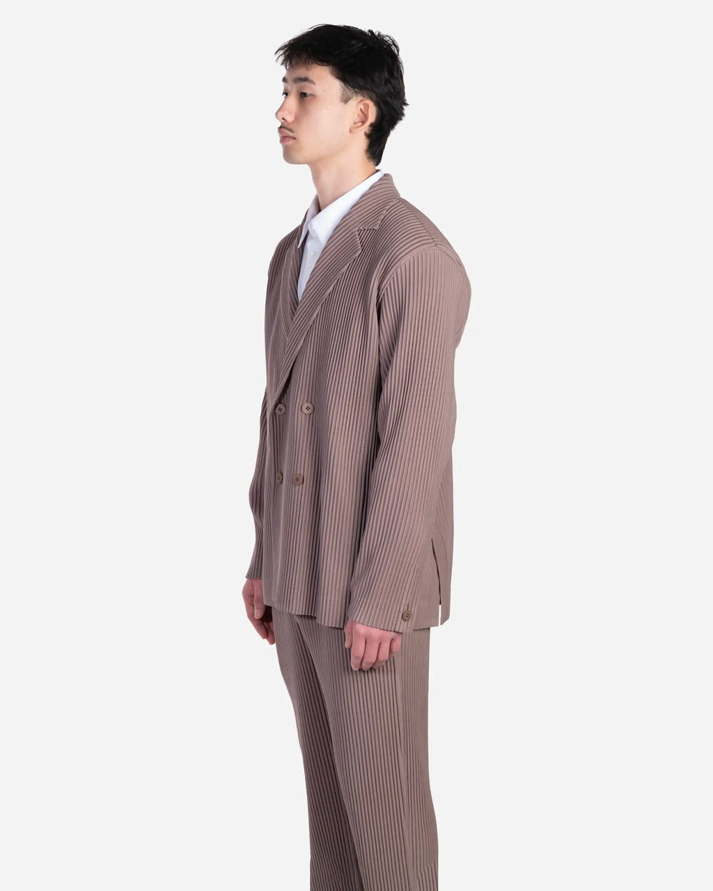 Veste Croisée Plissée
