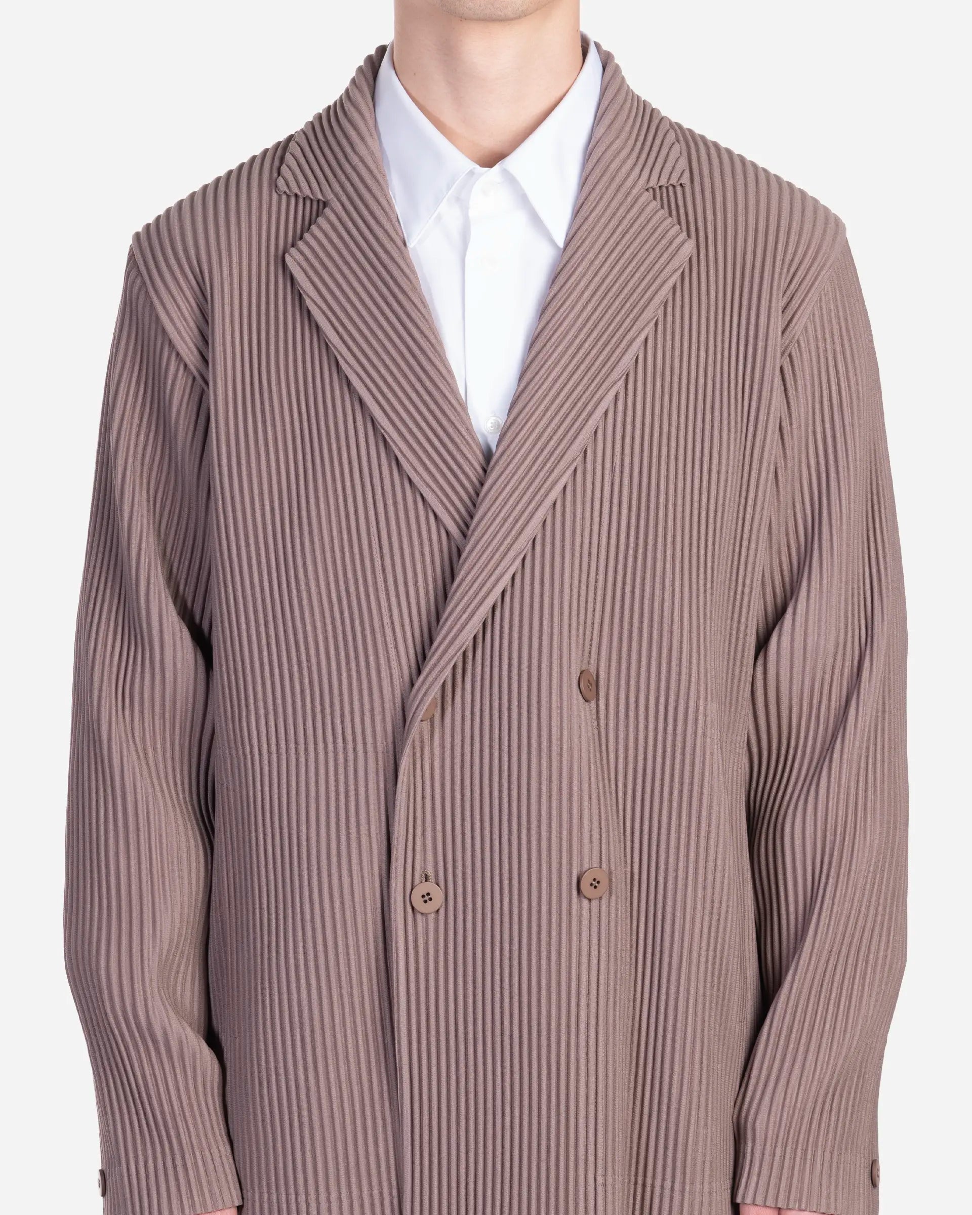 Veste Croisée Plissée