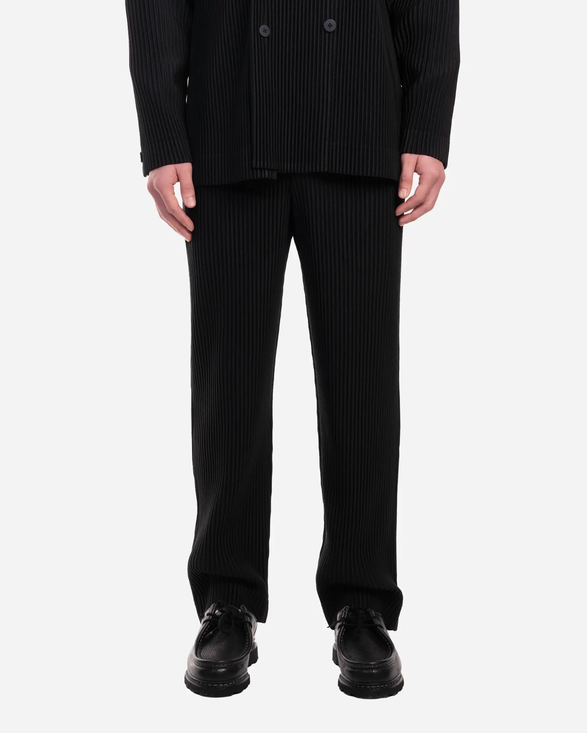 Pantalon Droit Plissé