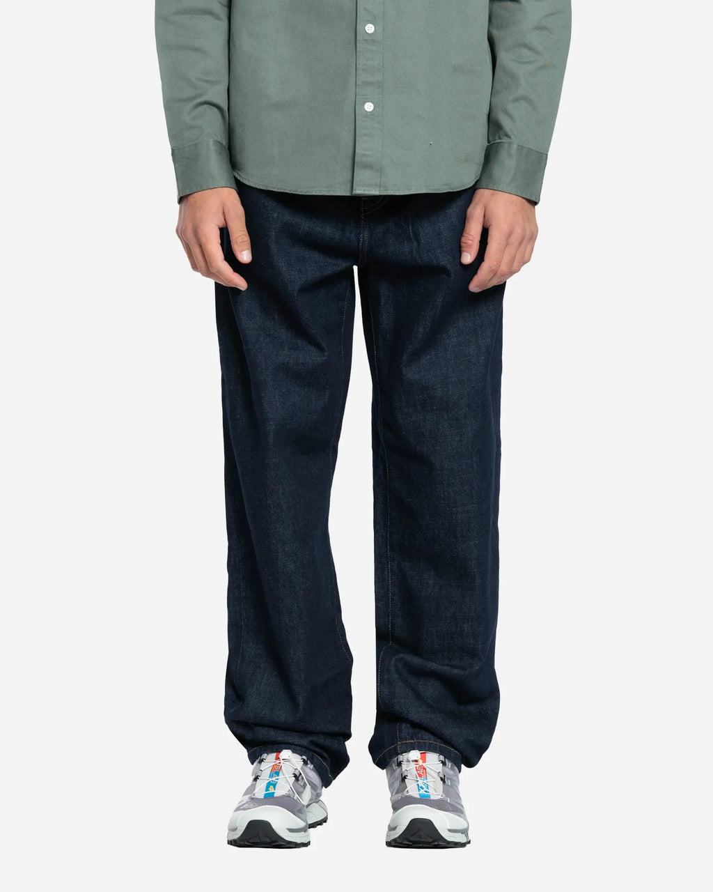Pantalon en Jean Aaron Blue Rinsed
