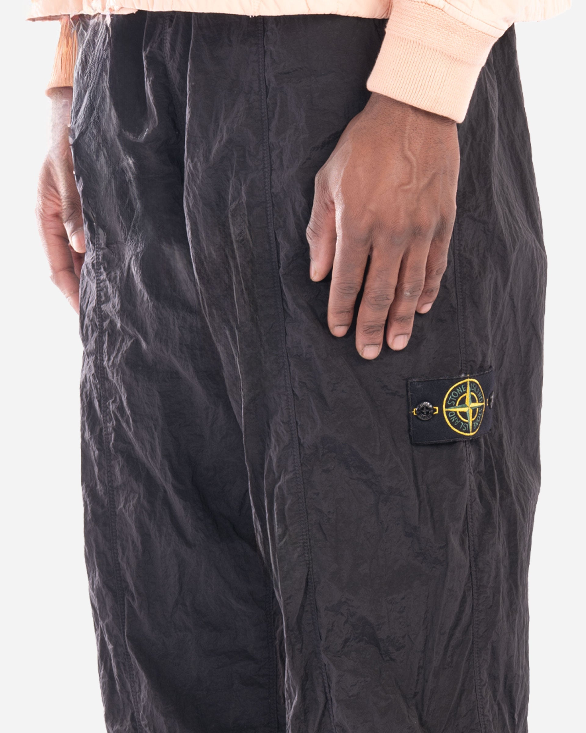 Jogger en Nylon Metal Irisé