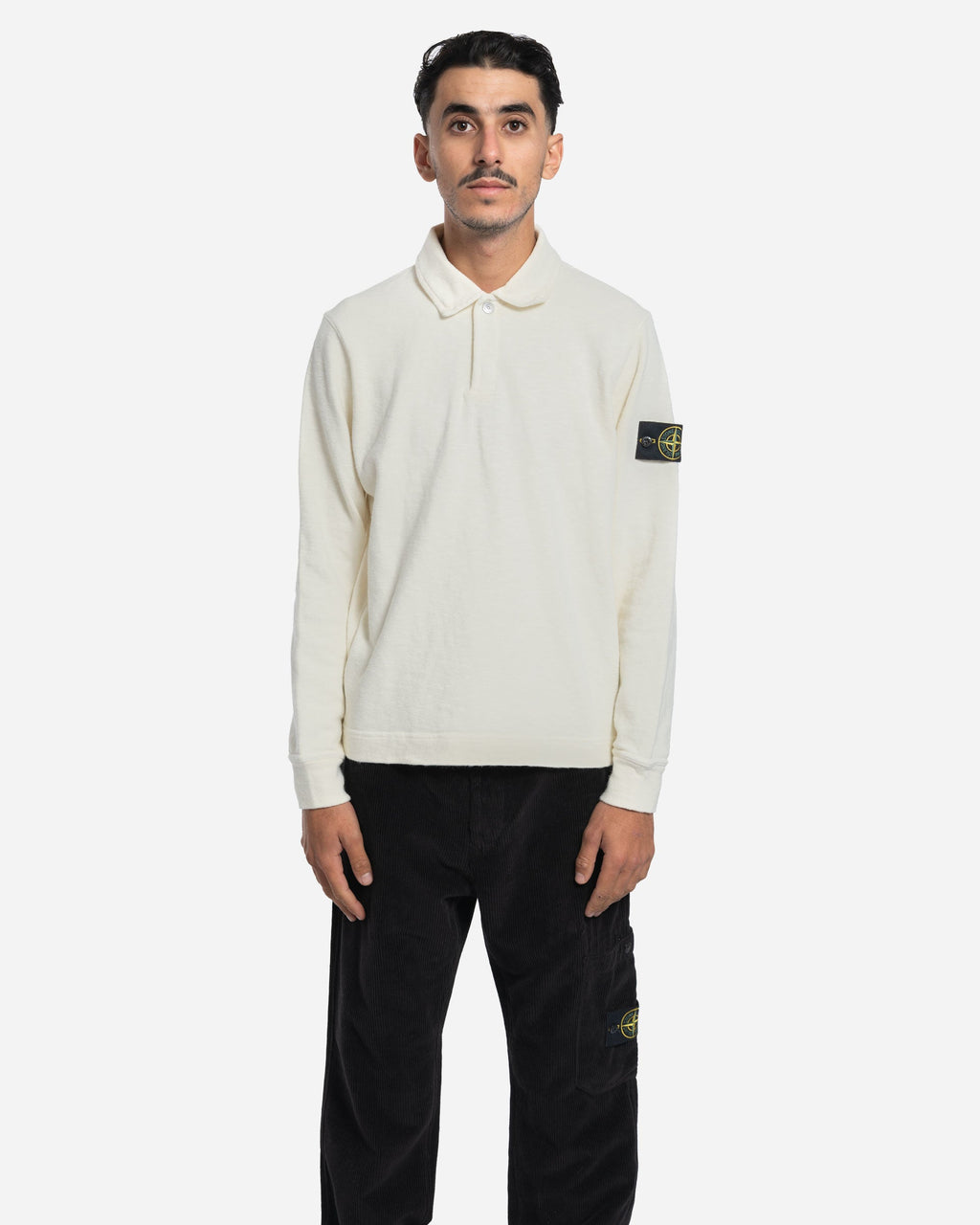 Sweatshirt Polo Beige
