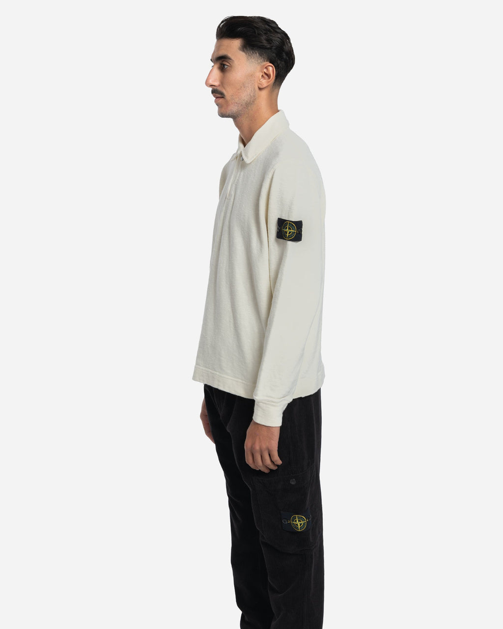 Sweatshirt Polo Beige