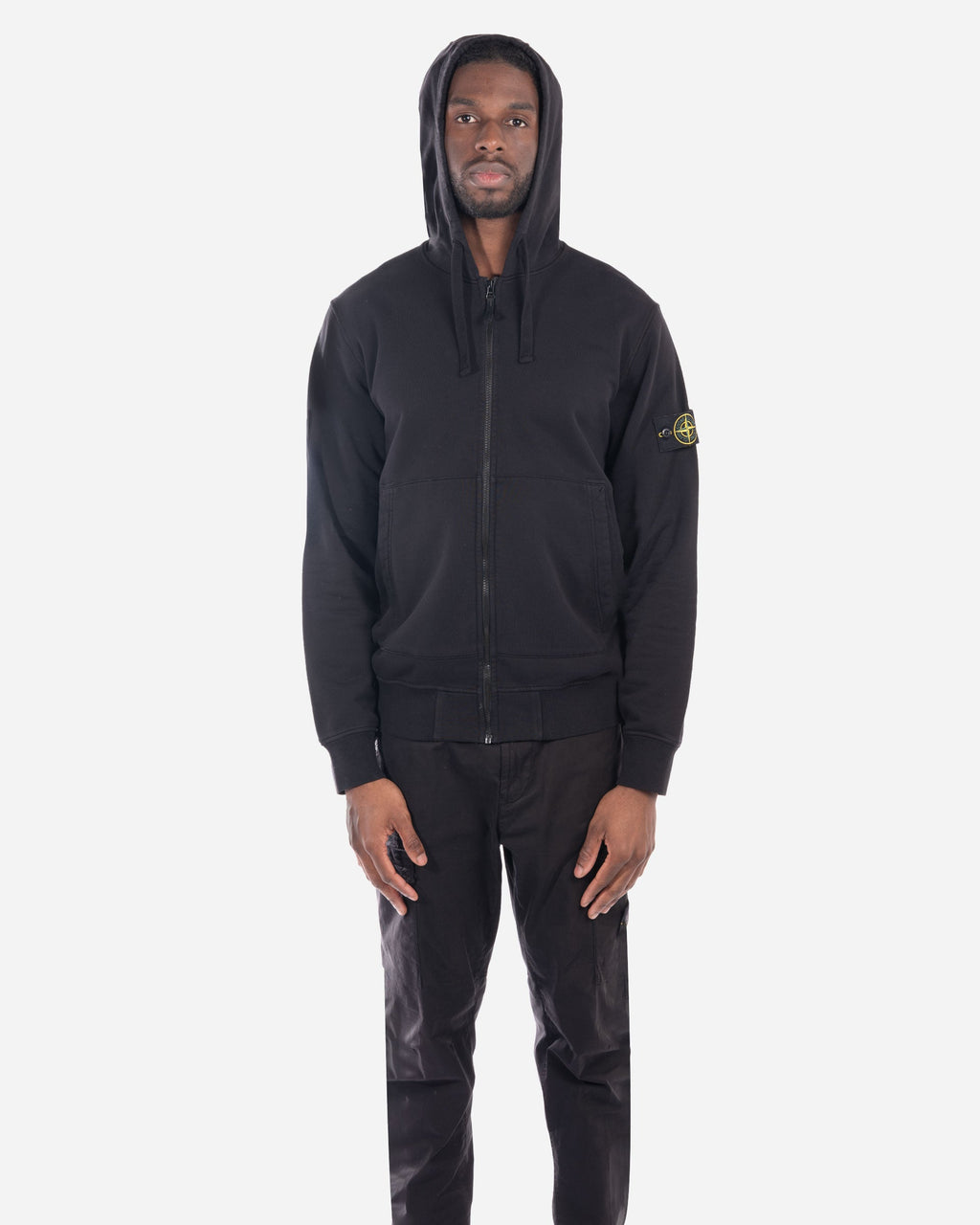Sweatshirt à Capuche Noir