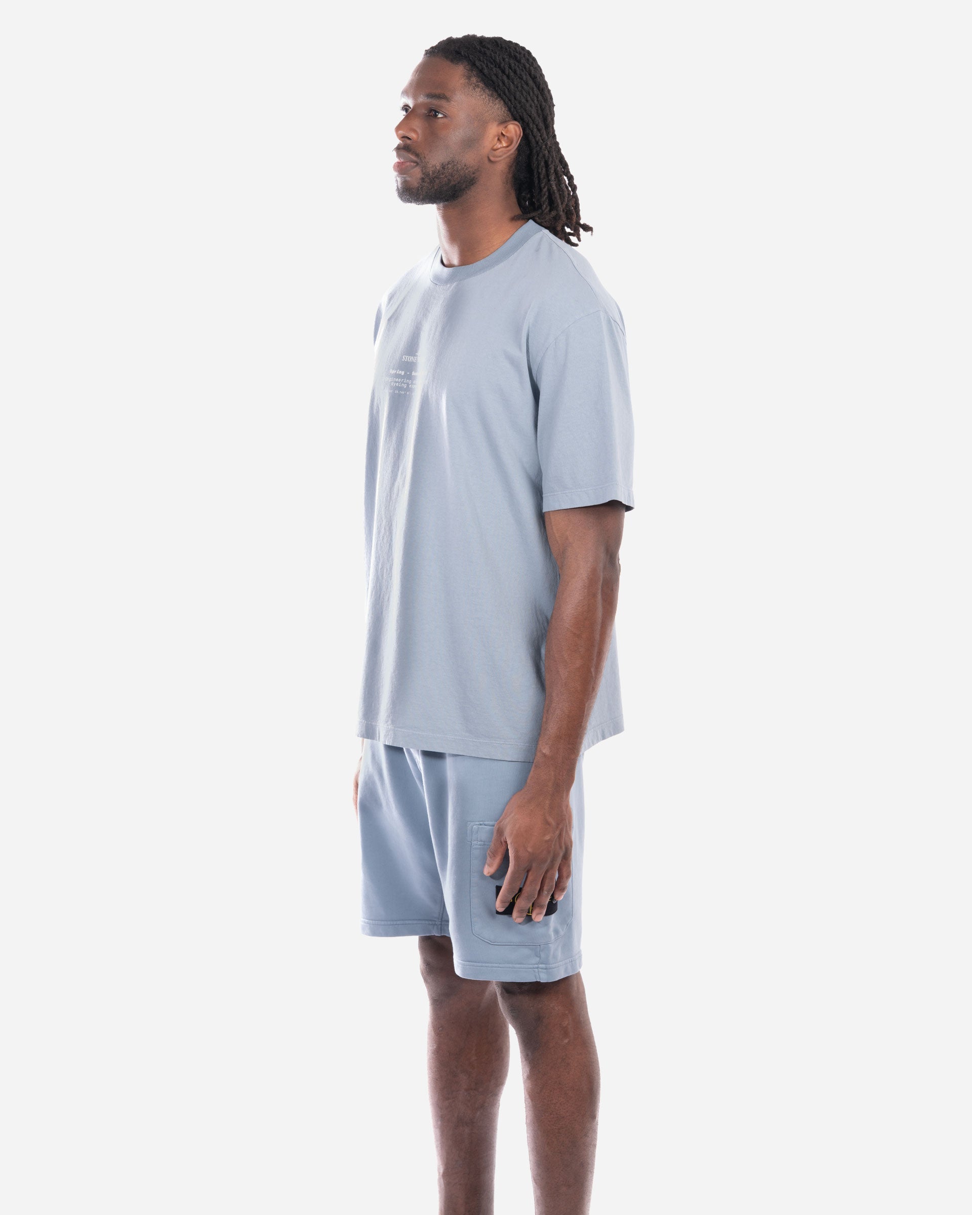 Ss T-Shirt Bleu