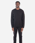 Sweatshirt Ras-du-Cou en Molleton Noir