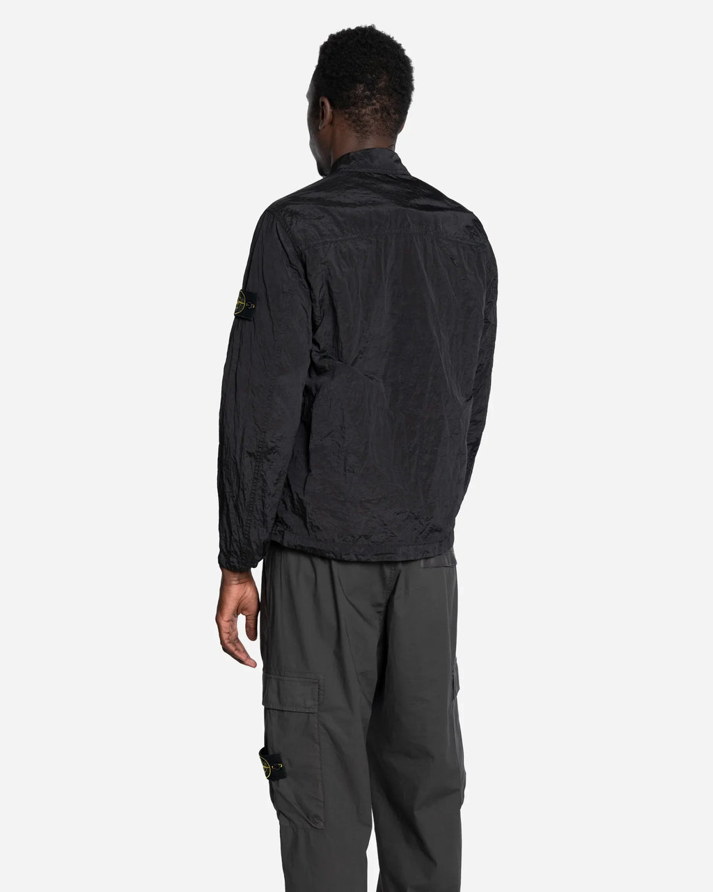 Surchemise en Nylon Metal Black