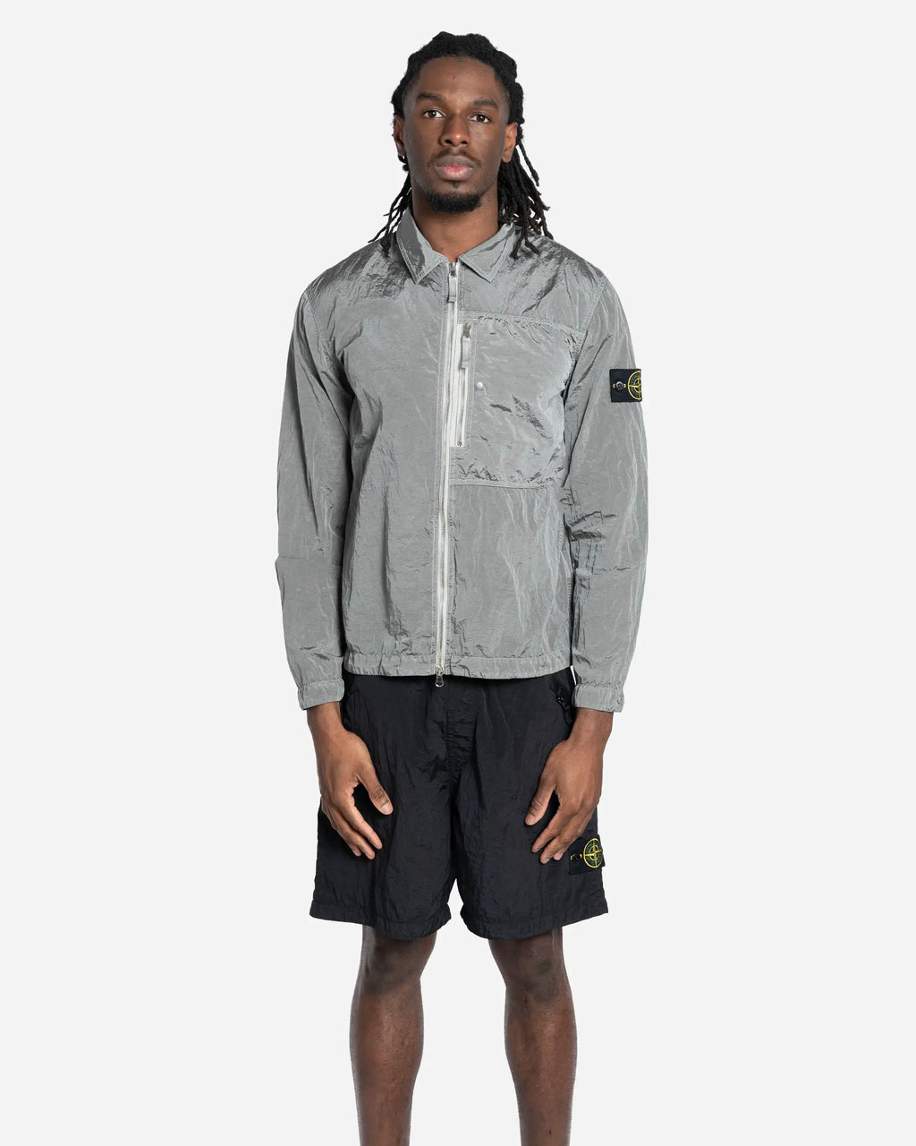 Surchemise en Nylon Pearl Grey