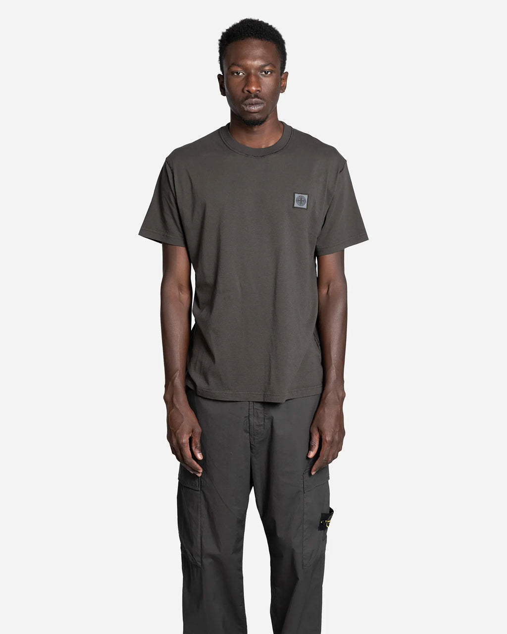T-Shirt Compass Fissato Charcoal