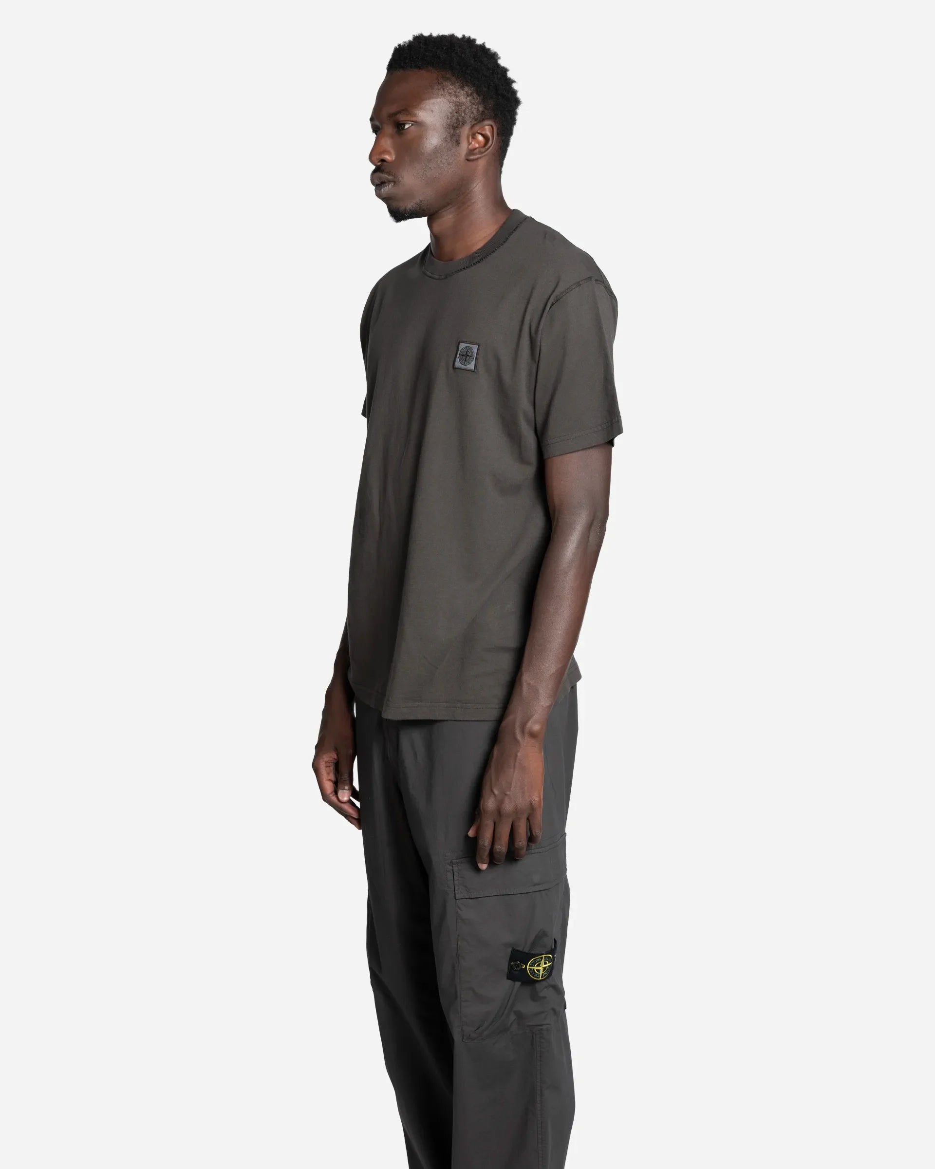 T-Shirt Compass Fissato Charcoal