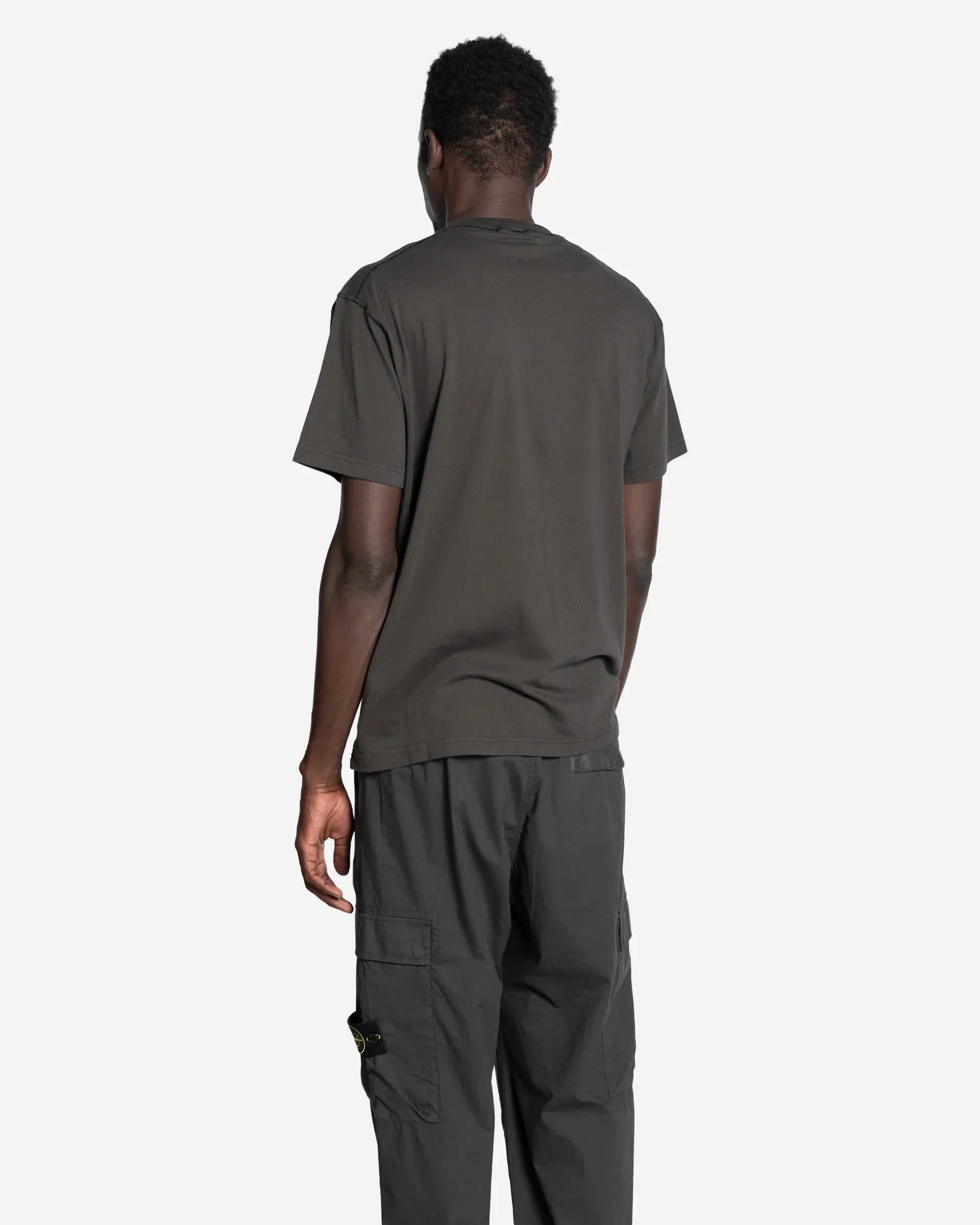 T-Shirt Compass Fissato Charcoal