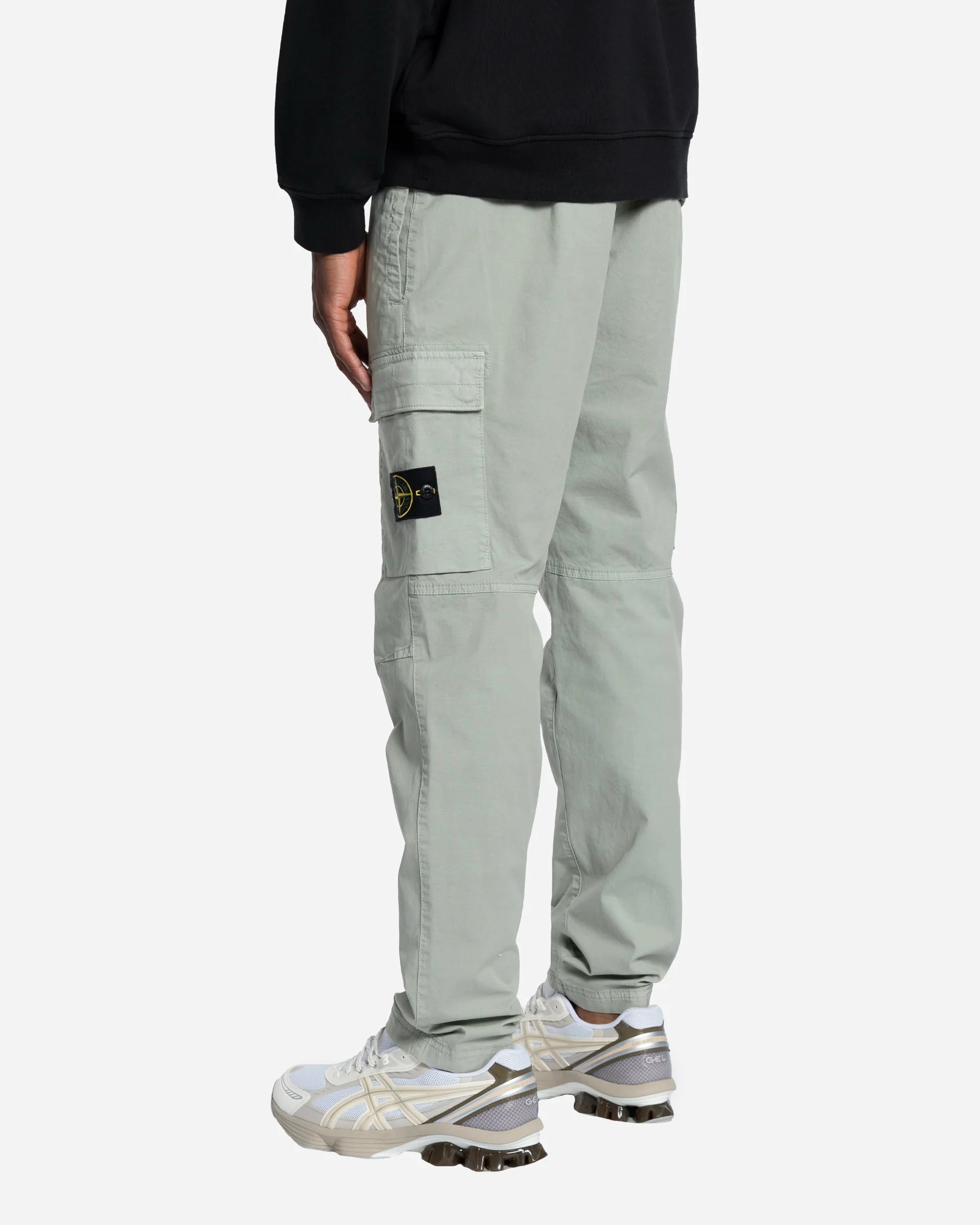 Pantalon Cargo Vert Sauge