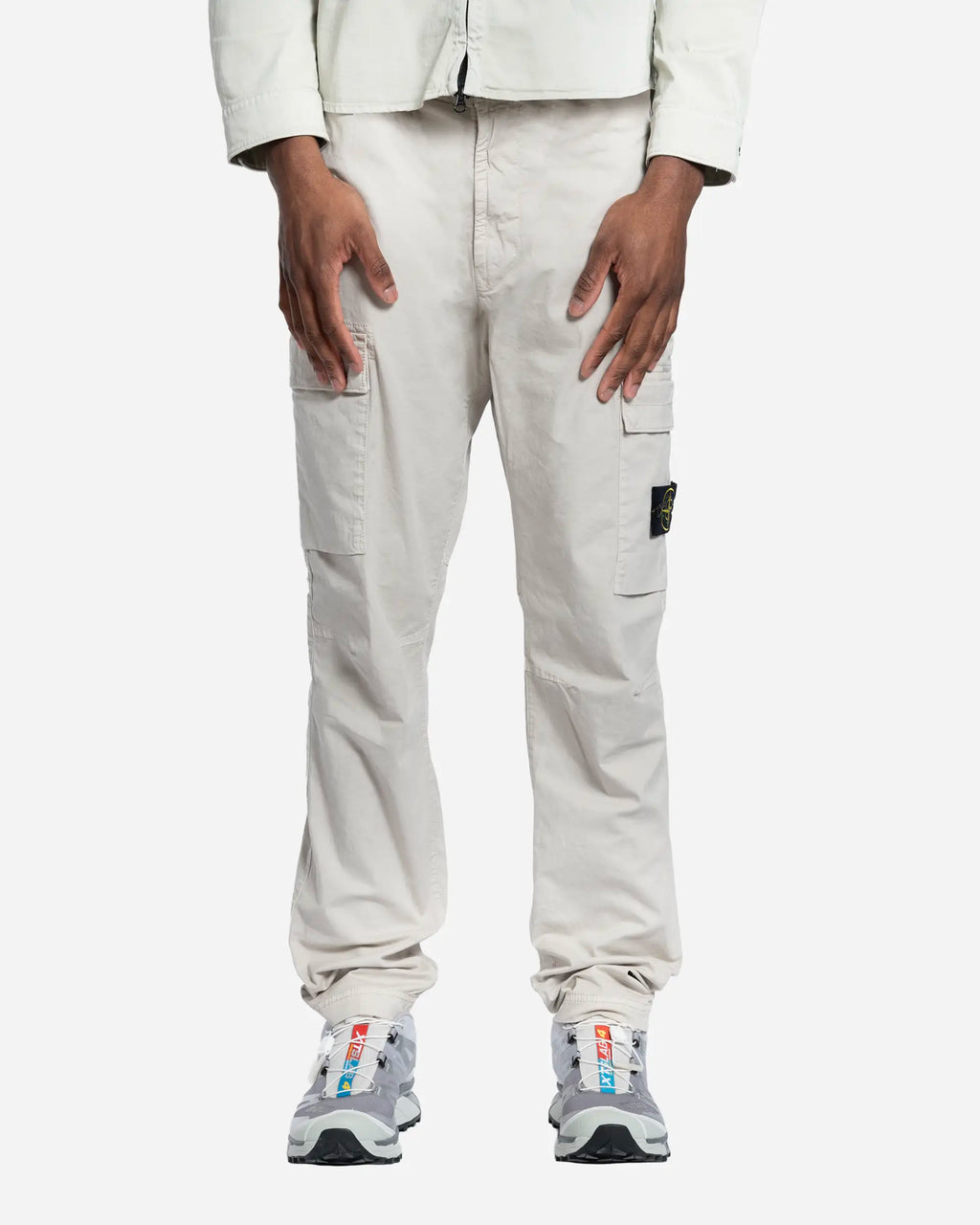 Pantalon Cargo Pearl Grey
