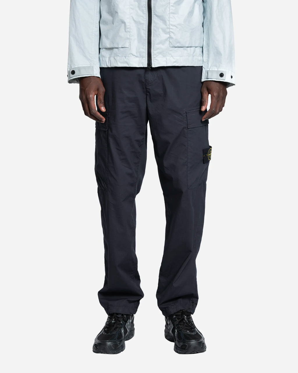 Pantalon Cargo Couple Ample Navy Blue