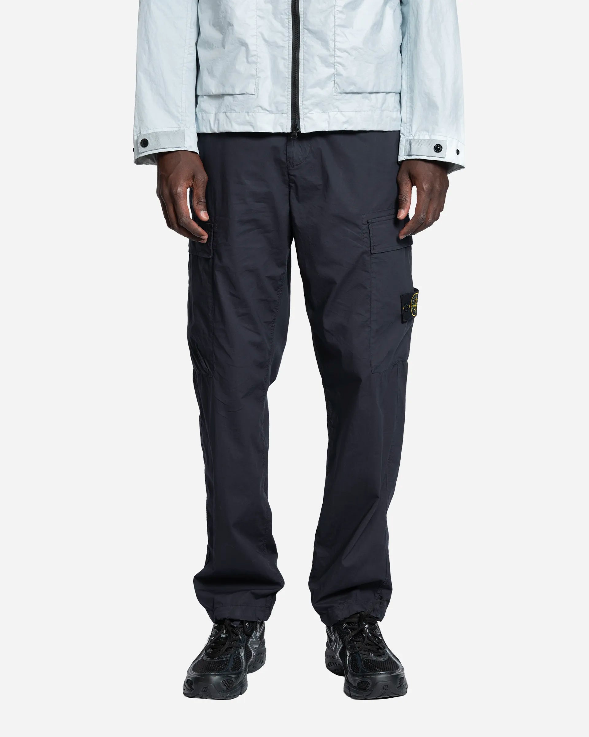 Pantalon Cargo Couple Ample Navy Blue