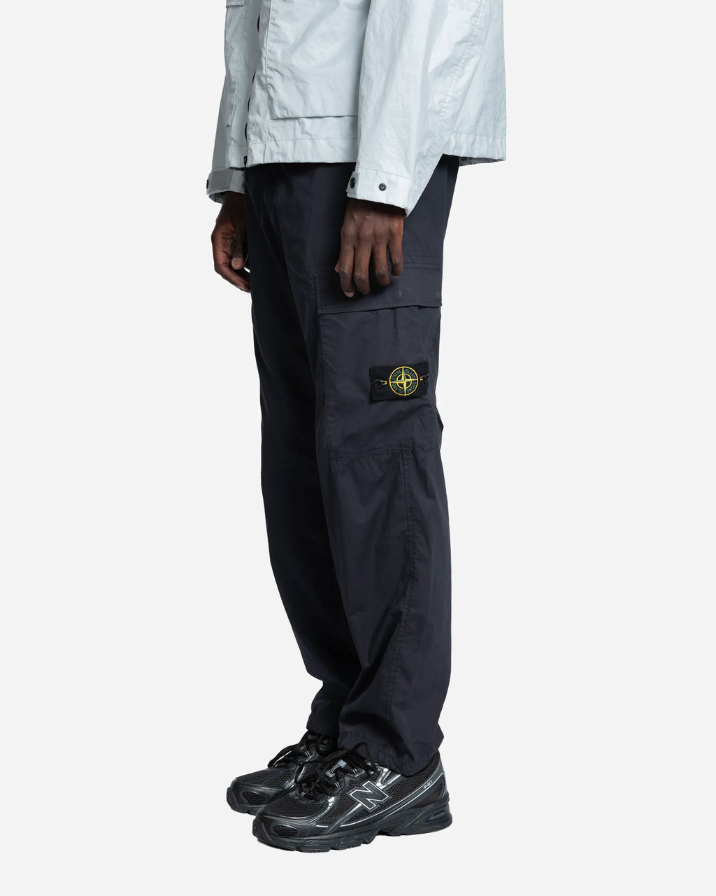 Pantalon Cargo Couple Ample Navy Blue