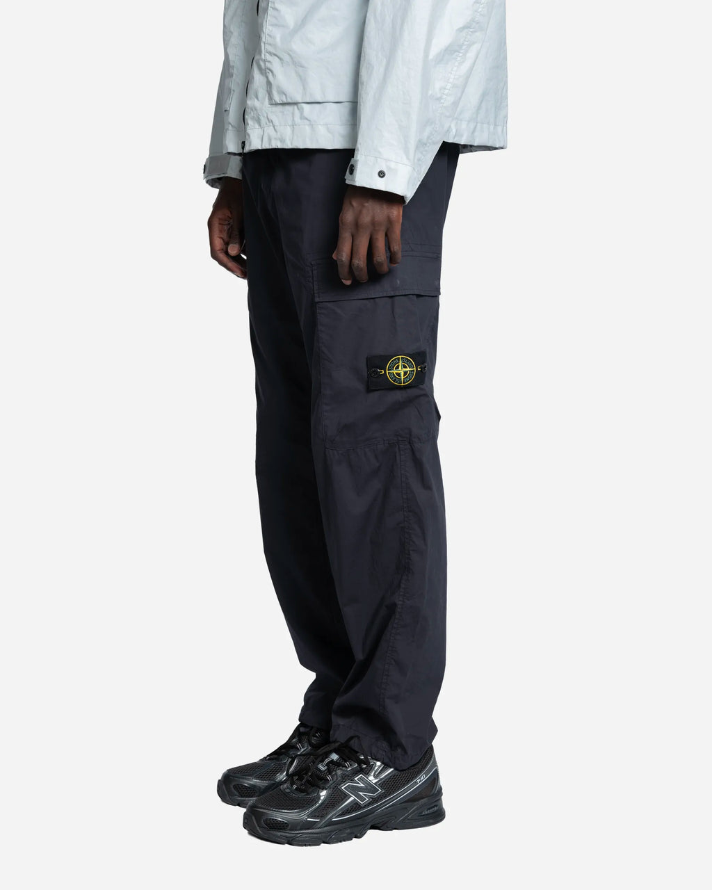 Pantalon Cargo Couple Ample Navy Blue