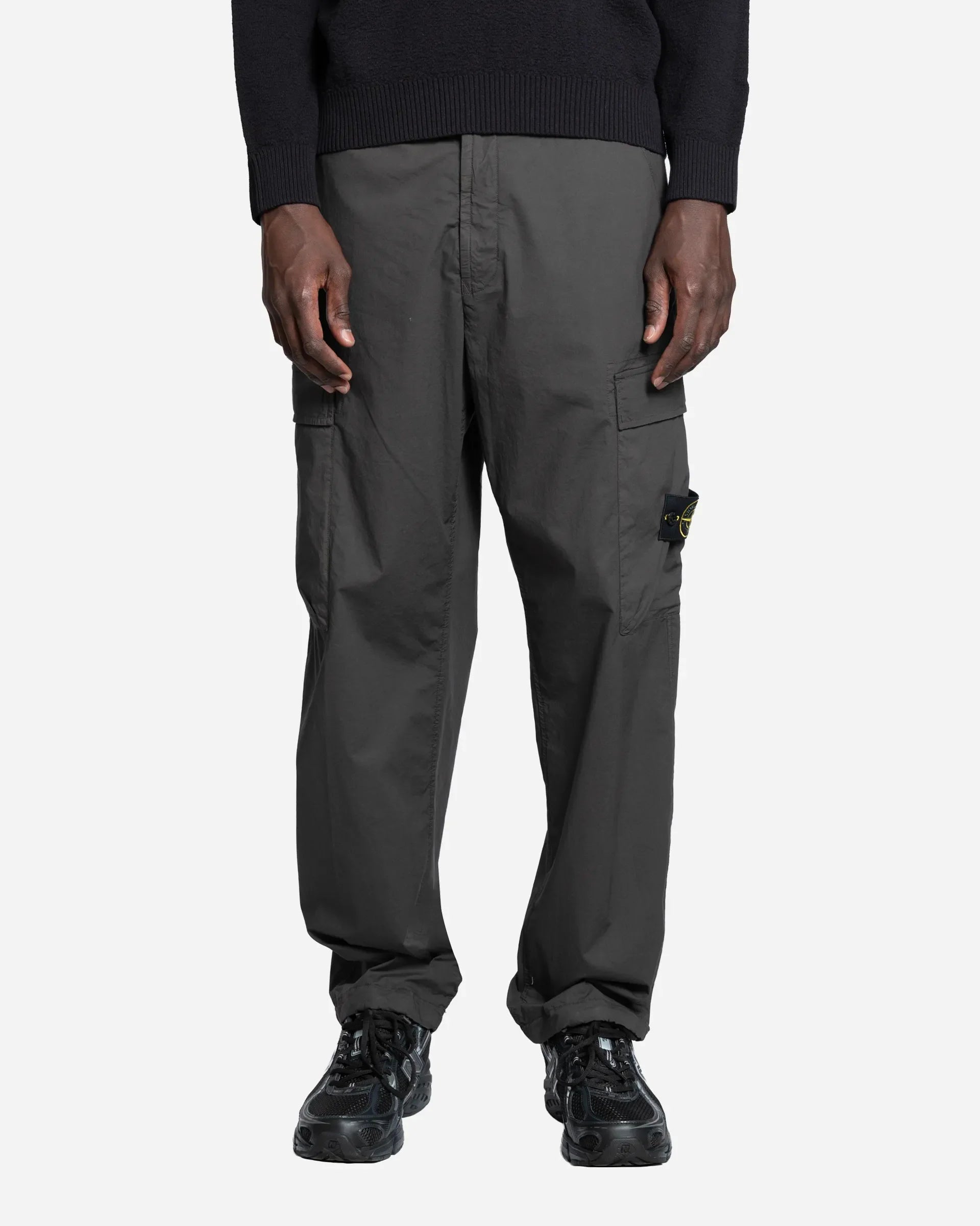 Pantalon Cargo Couple Ample Charcoal