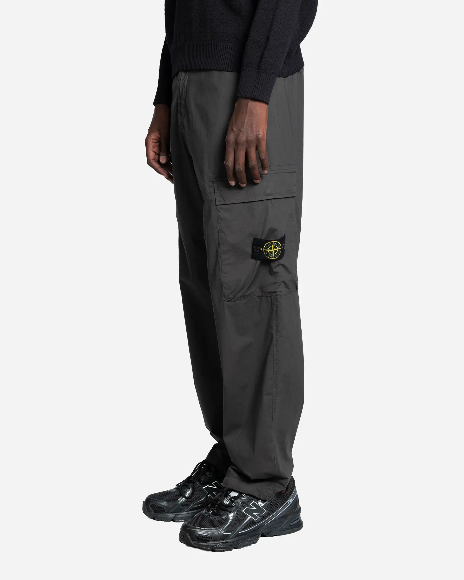 Pantalon Cargo Couple Ample Charcoal
