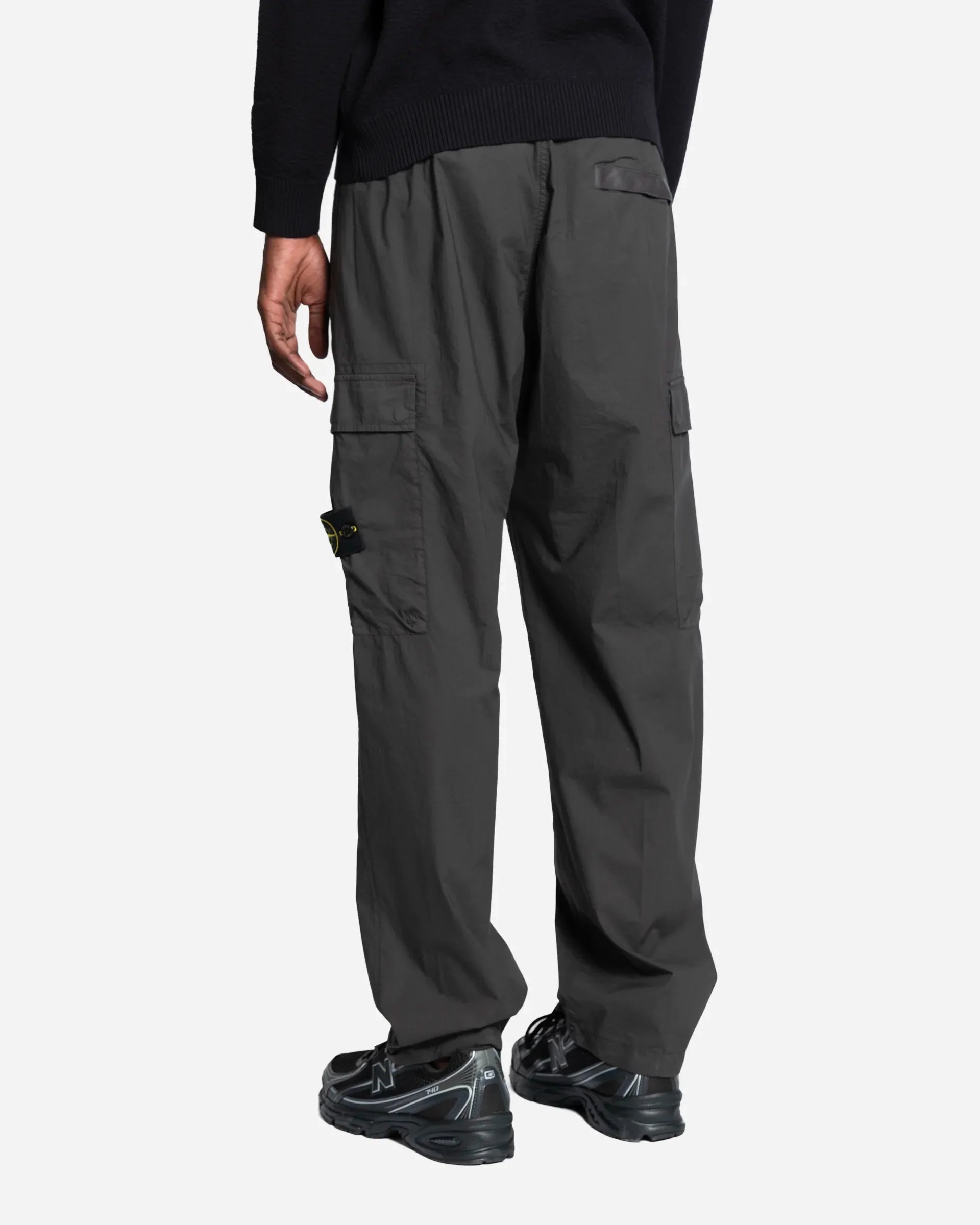 Pantalon Cargo Couple Ample Charcoal