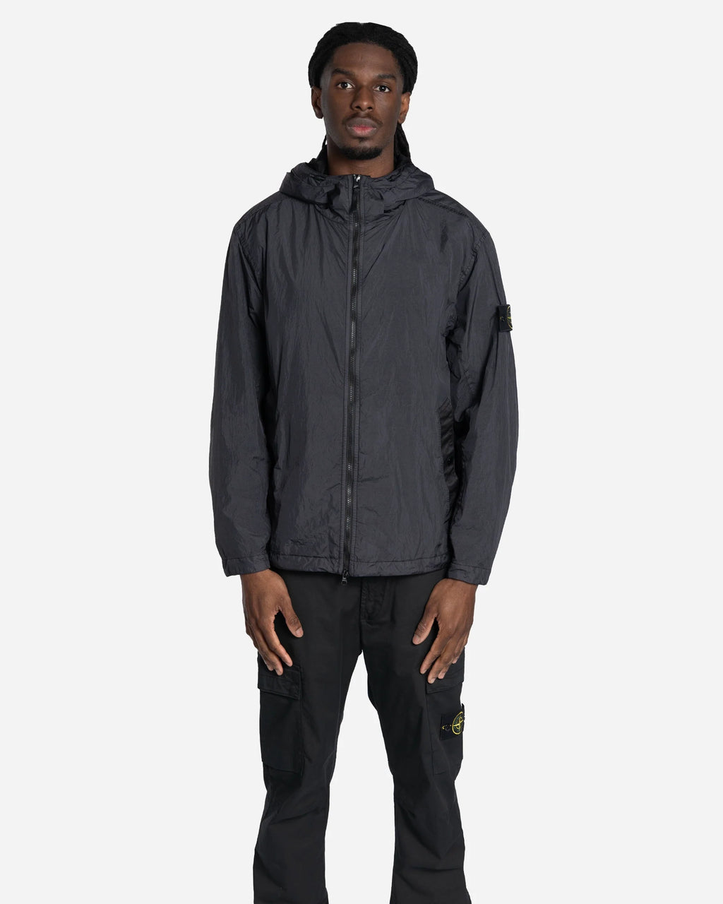 Veste à Capuche en Nylon Reps