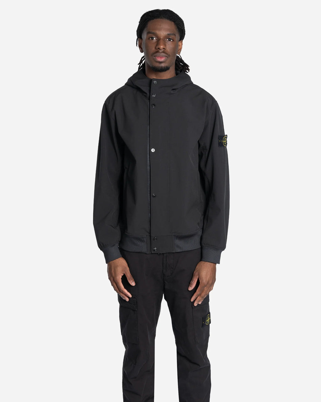 Veste à Capuche Light Soft Shell-R Noire
