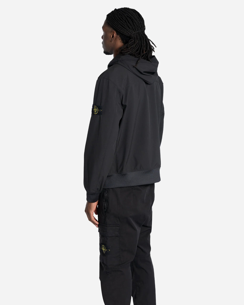 Veste à Capuche Light Soft Shell-R Noire