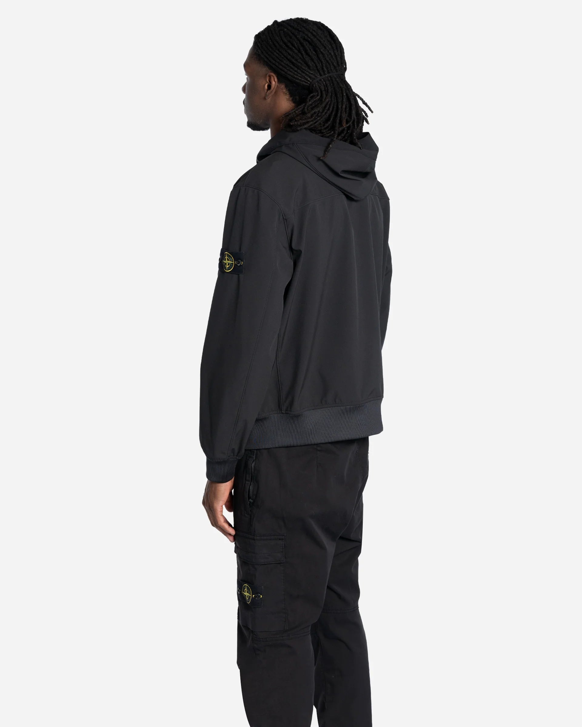 Veste à Capuche Light Soft Shell-R Noire