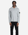 Ls Polo Melange Pearl Grey