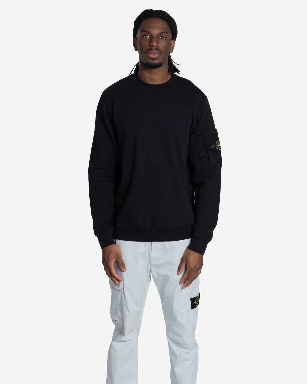 Sweatshirt Ras-du-Cou Bleu Marine