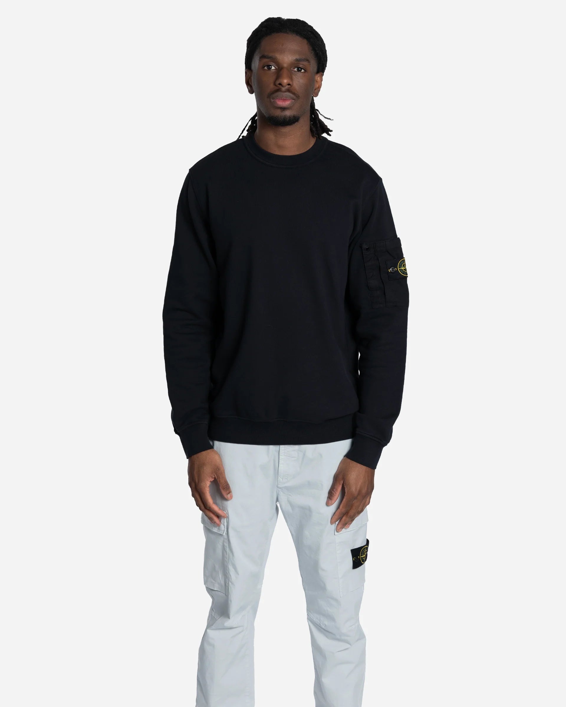 Sweatshirt Ras-du-Cou Bleu Marine